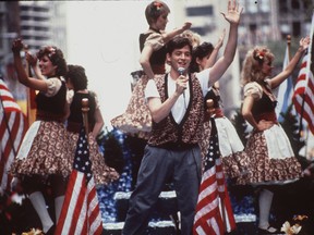 Matthew Broderick in a scene from Ferris Bueller's Day Off.