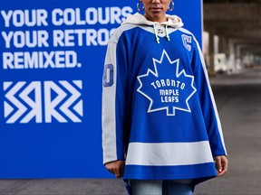 The Toronto Maple new Reverse Retro third jersey by Adidas.