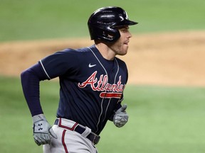 Freddie Freeman of the Braves was named ML MVP on Thursday, Nov. 12, 2020.