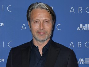 Danish actor Mads Mikkelsen attends the special screening of 'Arctic' at Metrograph on Jan. 16, 2019 in New York City.