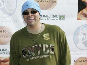Actor Sinbad attends "An Evening of Beauty and Wellness" honouring cancer survivors at L.A. Vie L'Orange Hand and Foot Spa on March 20, 2006 in West Hollywood, Calif.