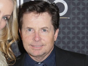 Michael J. Fox arrives at the NHL 100 presented by GEICO Red Carpet as part of the 2017 NHL All-Star Weekend at the Microsoft Theater on Jan. 27, 2017 in Los Angeles, Calif.