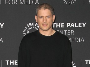 Actor Wentworth Miller attends The Paley Center for Media Presents Advance Screening and Conversation with FOXs Prison Break in Beverly Hills, California, on March 29, 2017.