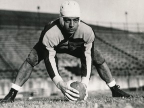 Former CFL commissioner Jake Gaudaur helped the RCAF Hurricanes defeat the Winnipeg RCAF Bombers to win the Grey Cup in Toronto in 1942.