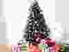 Christmas decor home Christmas tree with gifts for the new year 2021 2022
