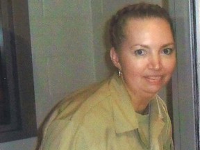 Lisa Montgomery, a federal prison inmate scheduled for execution on December 8, 2020, poses at the Federal Medical Center (FMC) Fort Worth in an undated photograph.