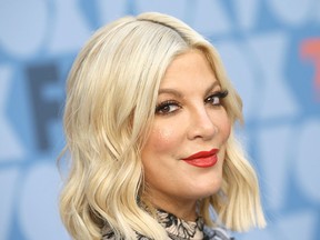 Tori Spelling attends the FOX Summer TCA 2019 All-Star Party at Fox Studios on August 7, 2019 in Los Angeles.