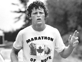 When Terry Fox was forced to stop on Sept. 1, 1980, 143 days after his quest to run across Canada had been launched, he had covered 5,373 kilometres but was not yet halfway to his destination.