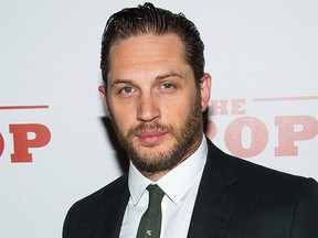 Tom Hardy attends "The Drop" premiere on Monday, Sept. 8, 2014 in New York.