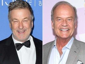 Alec Baldwin, left, and Kelsey Grammer.