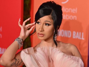 Rapper Cardi B arrives for Rihanna's 5th Annual Diamond Ball Benefitting The Clara Lionel Foundation at Cipriani Wall Street in New York City, Sept. 12, 2019.