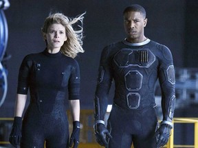 Kate Mara and Michael B. Jordan star in "Fantastic Four."