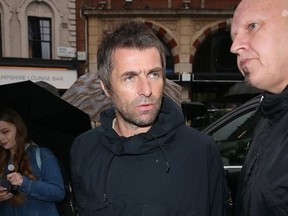 Liam Gallagher seen arriving at Global studios for radio interviews  Featuring: Liam Gallagher Where: London, United Kingdom When: 10 Jun 2019