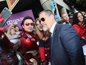 Josh Brolin attends the Los Angeles World Premiere of Marvel Studios' "Avengers: Endgame" at the Los Angeles Convention Center on April 23, 2019 in Los Angeles, California.