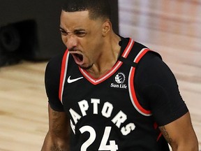 Raptors forward Norman Powell is looking forward to helping the new guys on the team learn the ins and outs of the offence and defence.