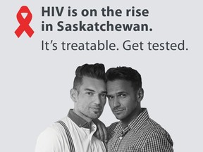 In a now-deleted tweet, Saskatchewan government used the image of two men in an advertisement for HIV.