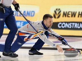 Brad Gushue (shown in action last year) is going to be very busy soon.