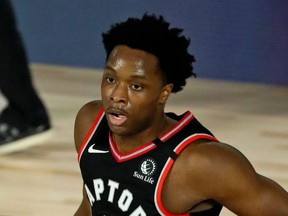 Toronto Raptors forward OG Anunoby.