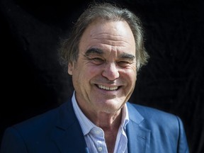 Oliver Stone poses for a picture during the Starmus Festival in Trondheim, Norway, June 21, 2017.
