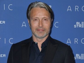 Danish actor Mads Mikkelsen attends the special screening of 'Arctic' at Metrograph on January 16, 2019 in New York City.