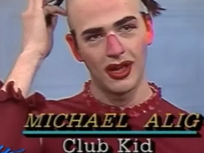 Party Monster Michael Alig before his long fall.