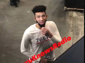 Danny Green had a message for a heckler.