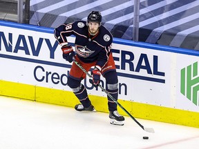 Pierre-Luc Dubois was selected third overall by the Columbus Blue Jackets in the 2016 NHL Entry Draft.