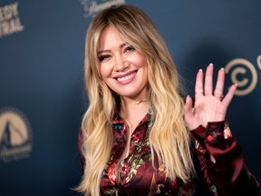 Hilary Duff attends the first Comedy Central, Paramount Network and TV Land Press Day, on May 30, 2019 in Los Angeles, Calif.