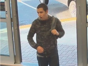 This photo of Gabriel Klein was captured through CCTV hours before the Nov. 1, 2016, attack at Abbotsford Senior Secondary.