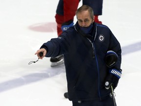 Jets head coach Paul Maurice.