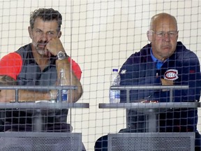 Claude Julien, right, is the second Canadiens coach Marc Bergevin has fired during his tenure as general manager with Montreal.