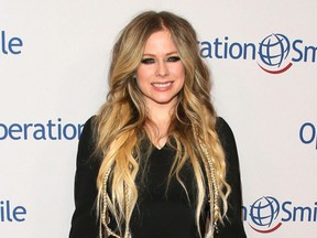 Avril Lavigne attends Operation Smile's Hollywood Fight Night hosted by Brooke Burke and Manny Pacquiao at the Beverly Hilton in Los Angeles, Nov. 6, 2019.