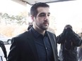 Marco Muzzo arrives at the courthouse for his sentencing hearing in Newmarket February 23, 2016.