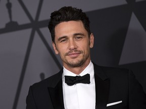 In this file photo taken on November 11, 2017 actor James Franco attends the 2017 Governors Awards, in Hollywood.