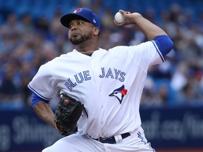 Pitcher Francisco Liriano was with the Toronto Blue Jays in 2016 and 2017. He has been invited to spring training.