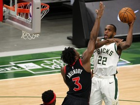 OG Anunoby returned to the lineup for the Toronto Raptors against Milwaukee.