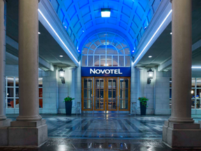 The Novatel Toronto Centre, on The Esplanade, is the latest hotel to be leased by the City of Toronto to house homeless during the COVID-19 pandemic.