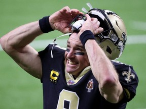 Drew Brees played in the NFL for 20 seasons, 15 of them with the Saints.