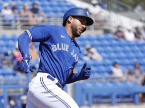 Fans will have to wait to see what impact George Springer has in his first season with the Jays. He opens on the injured list.