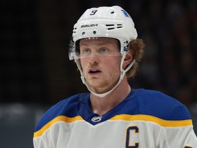 Buffalo Sabres captain Jack Eichel.