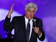 Comedian Jay Leno speaks at the Carousel of Hope Ball in Beverly Hills, Calif., Oct. 8, 2016.