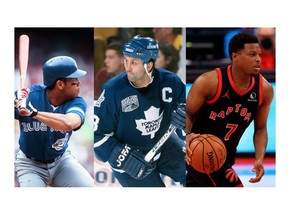 Roberto Alomar, Doug Gilmour and Kyle Lowry are three of the greatest athletes to suit up for Toronto teams.