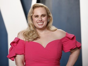 Rebel Wilson attends the Vanity Fair Oscar party in Beverly Hills during the 92nd Academy Awards, in Los Angeles February 9, 2020.