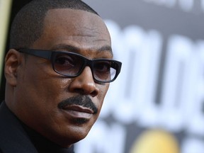 In this file photo taken on January 5, 2020 actor Eddie Murphy arrives for the 77th annual Golden Globe Awards at The Beverly Hilton hotel in Beverly Hills, California.