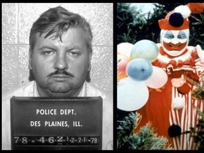 A British crime writer is accused of making up interviews with serial killers like John Wayne Gacy.