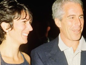 Jeffrey Epstein, right, and his alleged 'pimp' Ghislaine Maxwell.