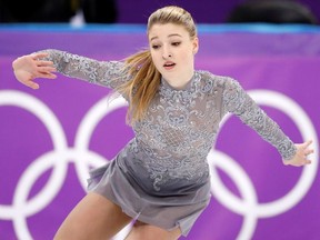 Figure Skating - Pyeongchang 2018 Winter Olympics - Women Single Skating free skating competition final - Gangneung Ice Arena - Gangneung, South Korea - February 23, 2018 - Maria Sotskova, an Olympic Athlete from Russia, competes.