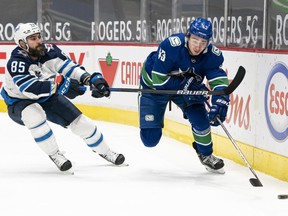 Quinn Hughes and the Vancouver Canucks have had their schedule tripped up by still more positive COVID-19 cases, with a Brazilian variant in the mix.