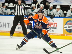 Ryan McLeod sits top-six in American Hockey League scoring with the Bakersfield Condors, before being called up to the Edmonton Oilers, where he is currently sitting out quarantine.