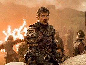 This file image released by HBO shows Nikolaj Coster-Waldau as Jaime Lannister in an episode of "Game of Thrones."